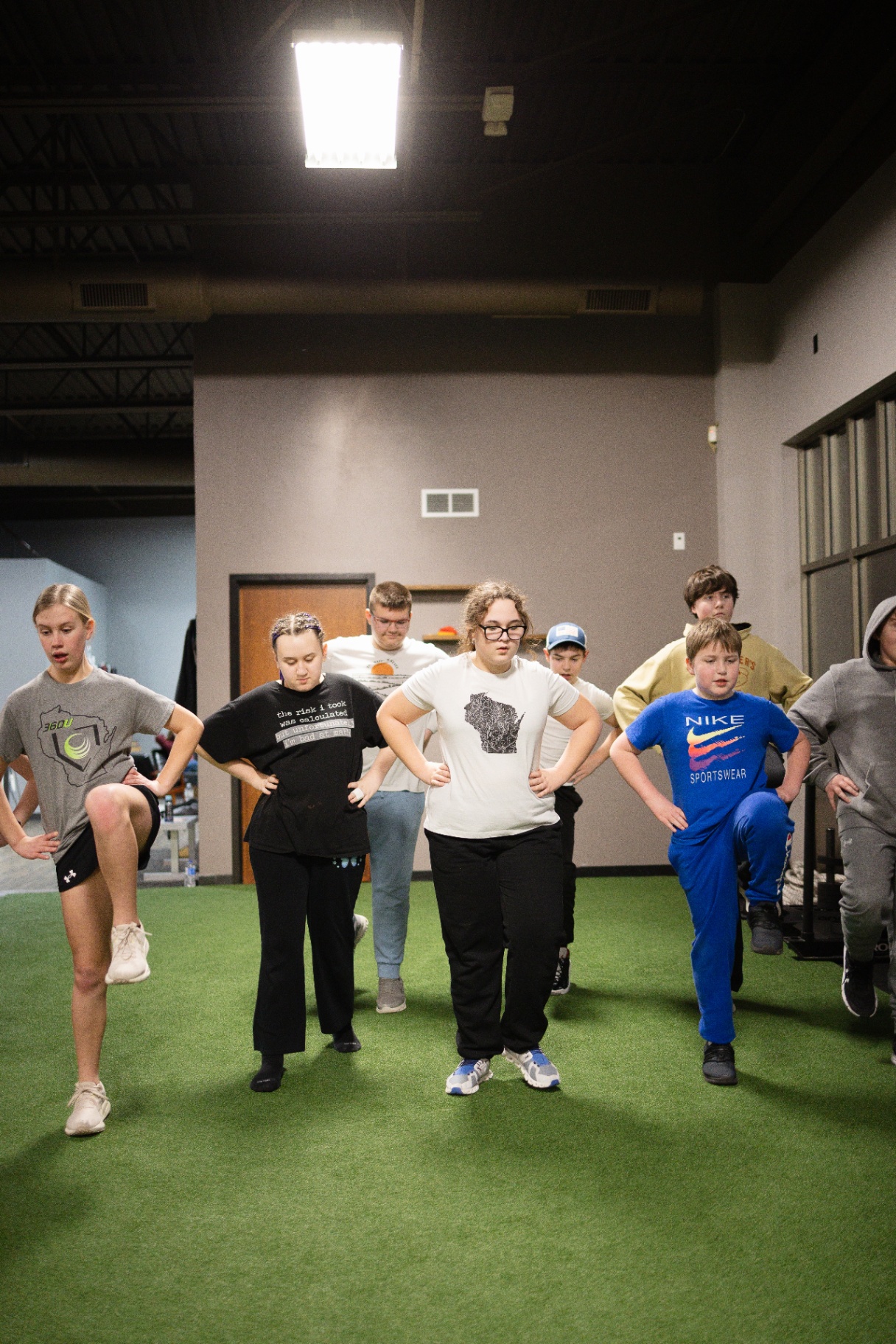 Young person running at TNT Fitness
